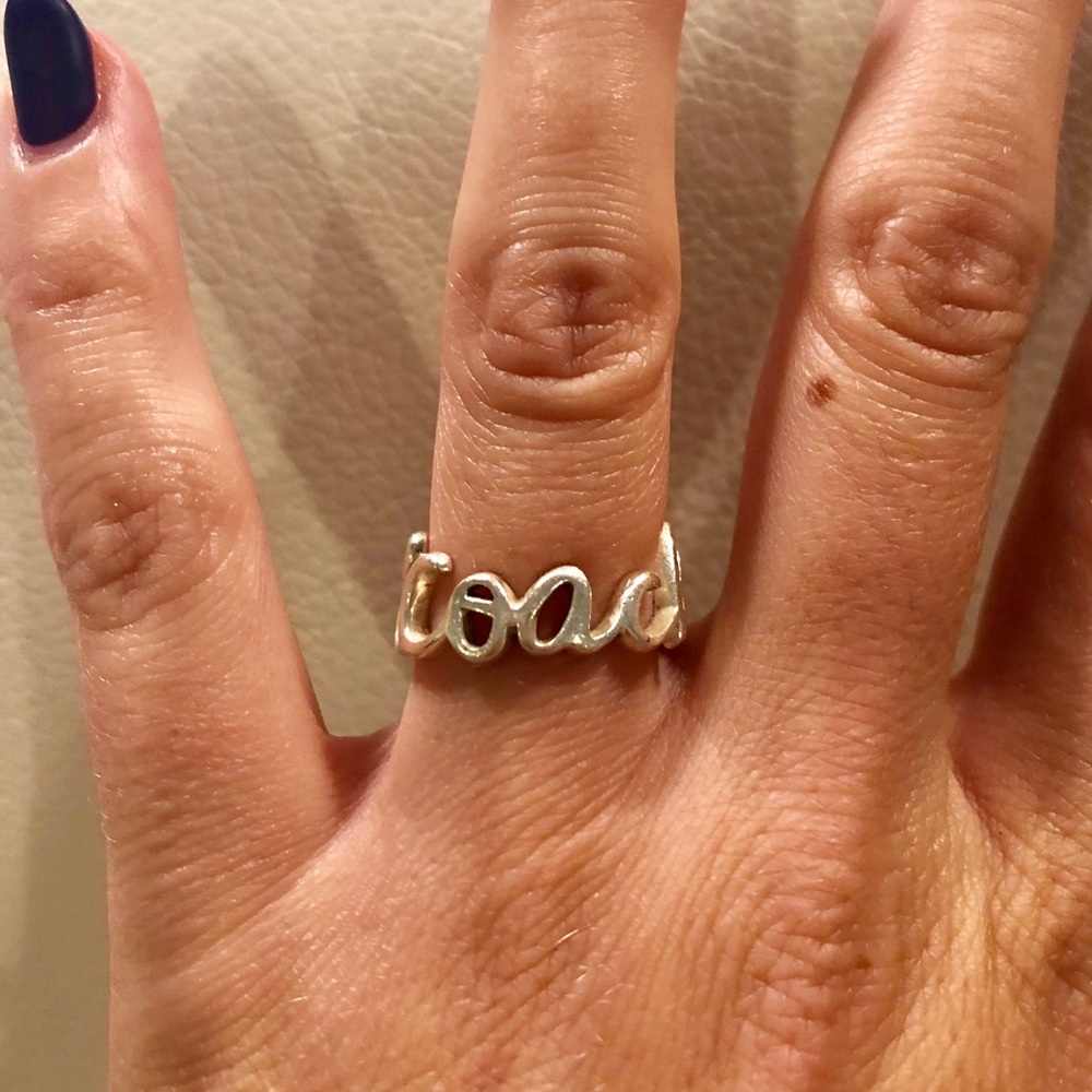 COPY - *LIKE NEW* Coach Sterling Silver Ring